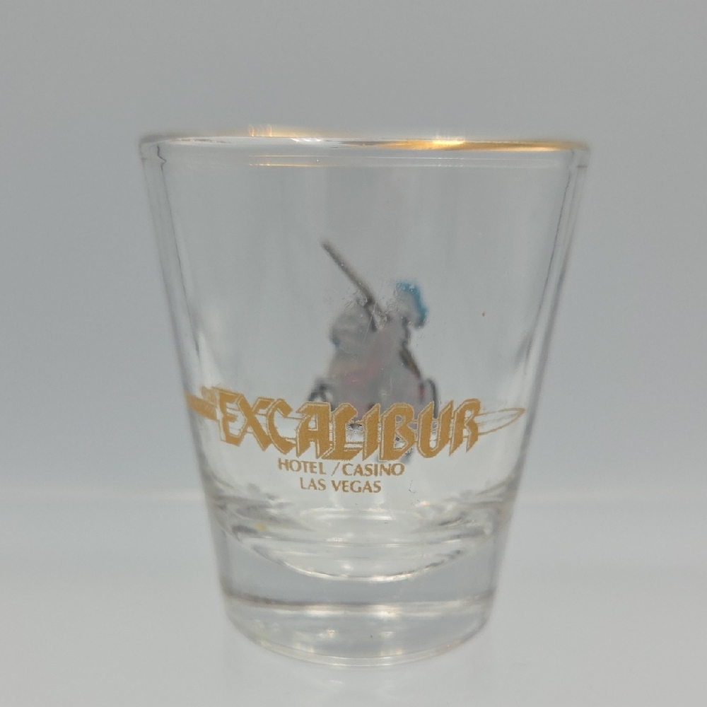 Excalibur Las Vegas Shot Glass